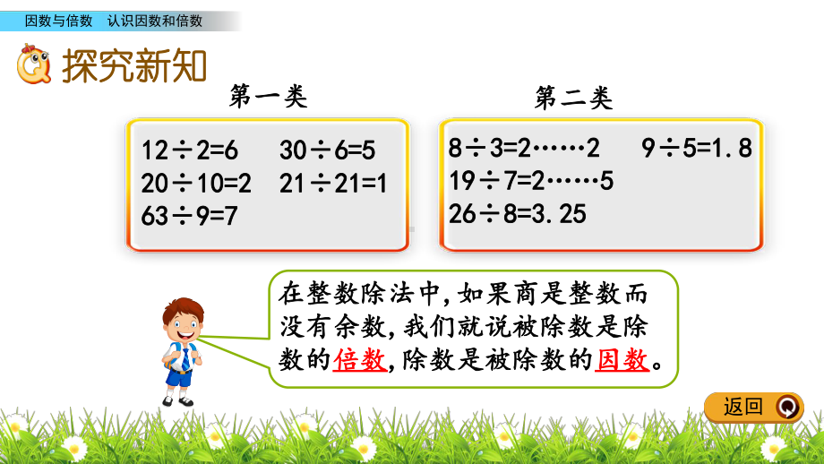 人教新课标小学五年级下册数学课件 21 认识因数和倍数.pptx_第3页