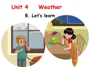 人教版PEP英语四年级下册Unit3 Weather-A lets learn课件等.ppt(课件中不含音视频素材)