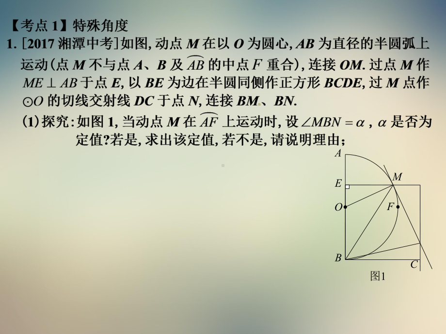 2020—2021学年人教版九年级中考数学总复习课件专题八角关系.ppt_第2页