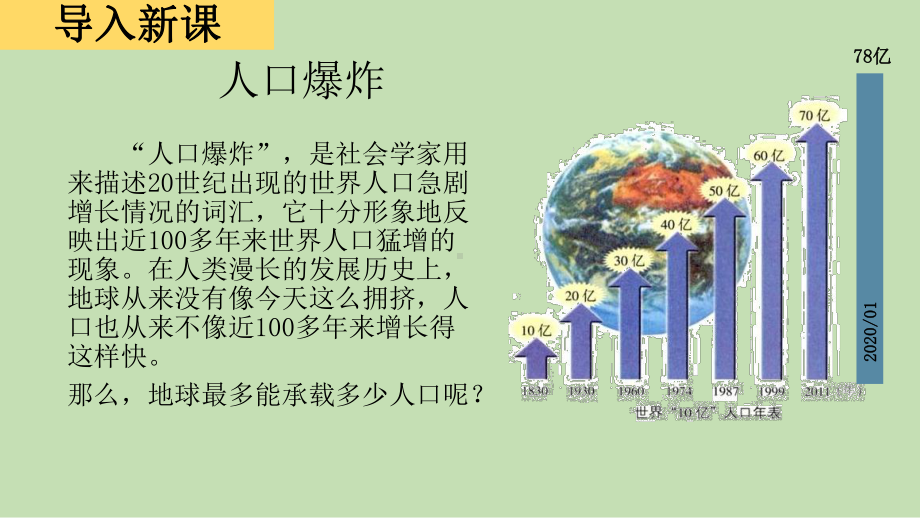 人教版新课标高中地理必修二人口容量教学课件.pptx_第2页