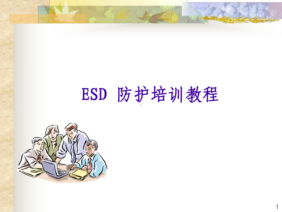 ESD-防护培训教程课件.pptx_第1页