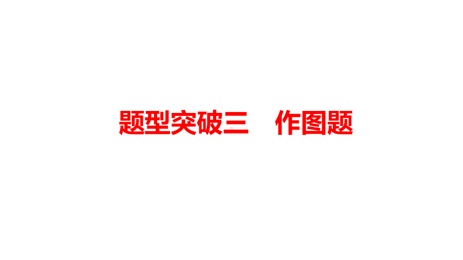 2021年贵阳中考物理题型突破三：《作图题》课件.pptx_第1页