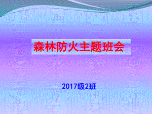 四年级森林防火主题班会课件-002.ppt