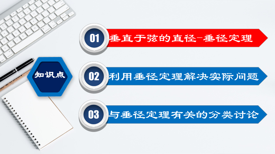 垂直于弦的直径 定理 2021 2022学年九年级数学上册教学课件(人教版).ppt_第3页