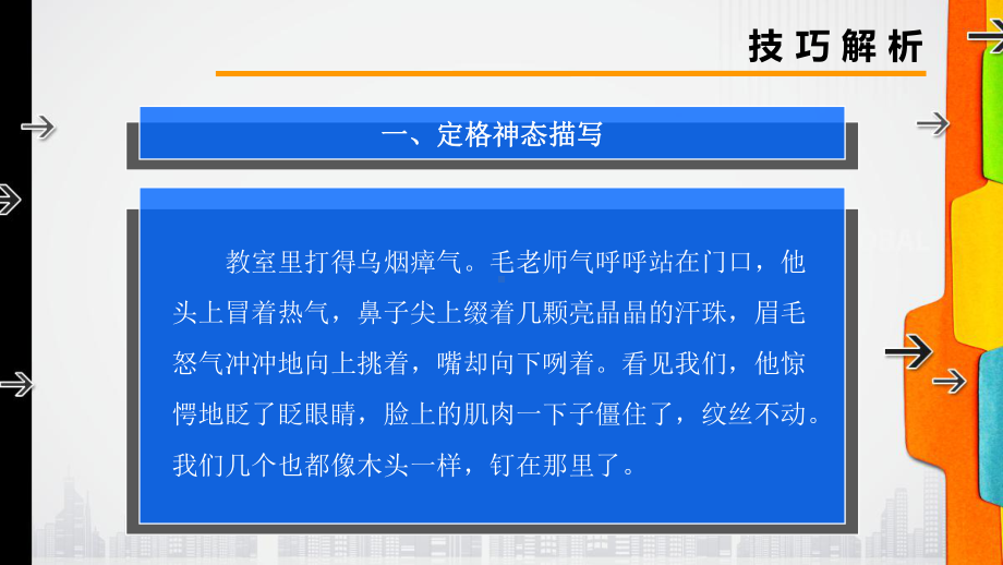 六年级下册语文小升初作文教学课件：表达技巧2 神态细节描写部编版.ppt_第3页