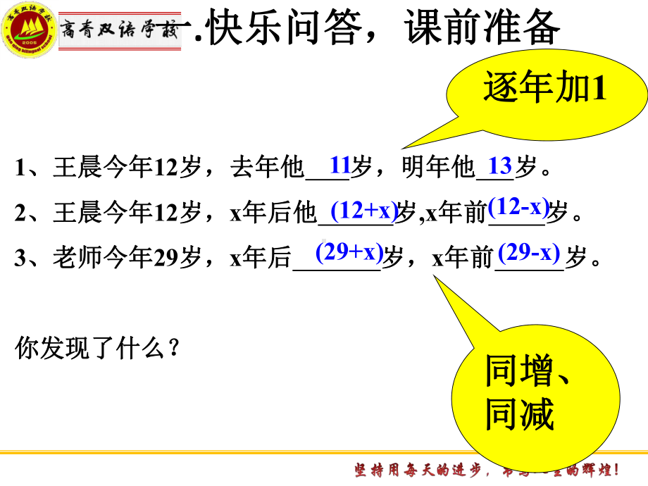 一元一次方程应用(年龄问题)课件.ppt_第3页