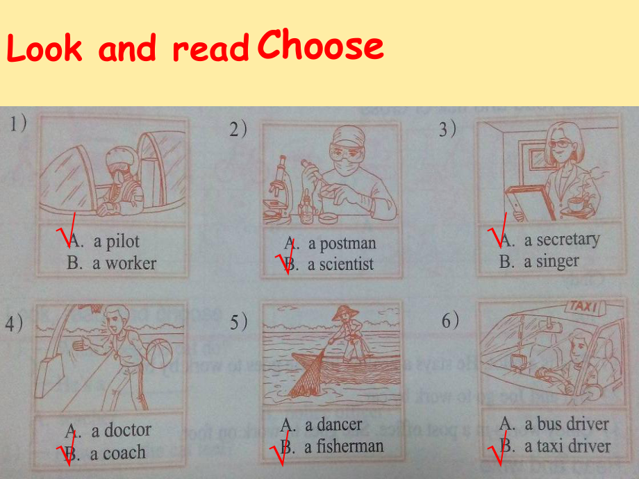 人教版PEP英语六年级上册Unit5 What does he do B read and write课件等.ppt(课件中不含音视频素材)_第2页