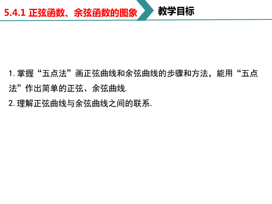 541正弦函数、余弦函数的图象课件.pptx_第2页