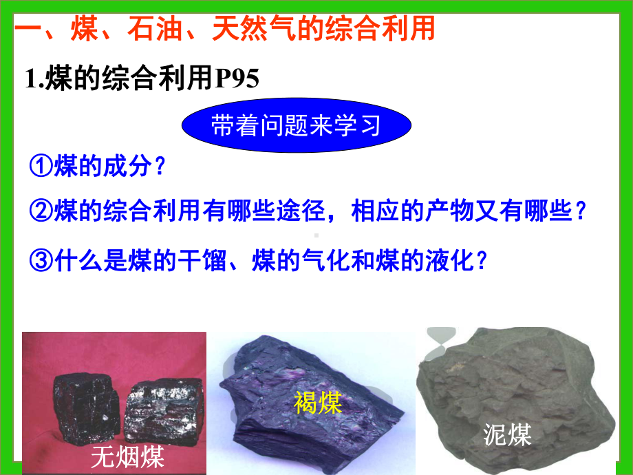 人教化学必修2第4章第二节 资源综合利用 环境保护课件.ppt_第3页