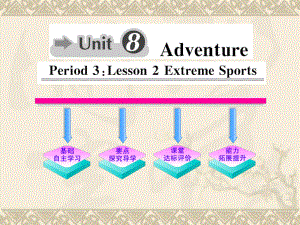 10 11学年高中英语 Unit8《Adventure》Period3课时讲练通课件 北师大版必修3.ppt(课件中不含音视频素材)