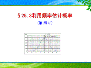 《2531 用频率估计概率》课件(共2课时).ppt