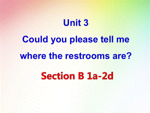 人教版九年级英语(全一册)上册《Unit3 Section B 1a 2d》优质教学课件.pptx(课件中不含音视频素材)