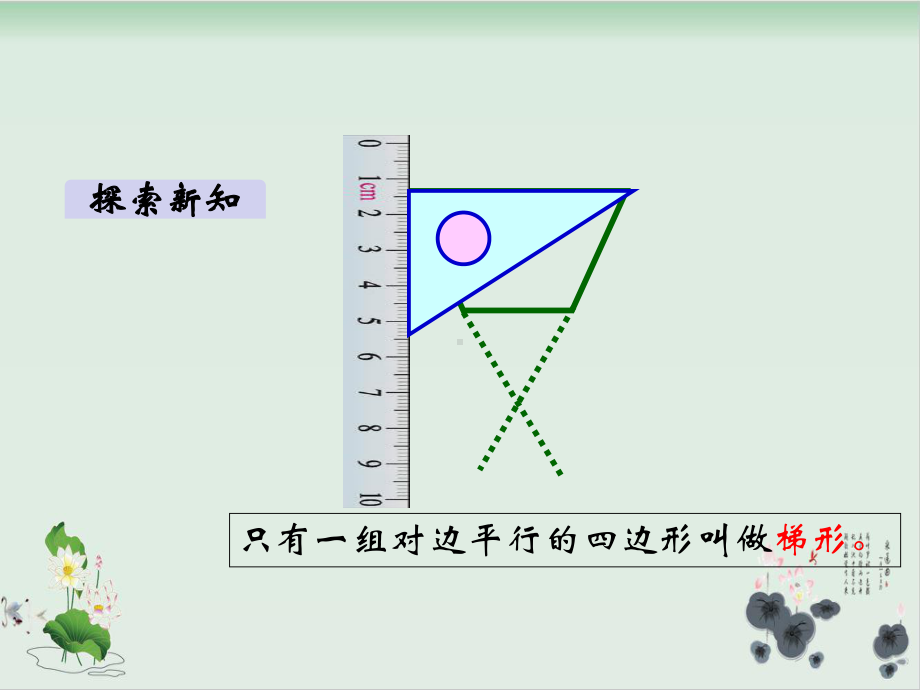 四年级上册数学课件 第5单元第6课时梯形的认识人教版.pptx_第3页