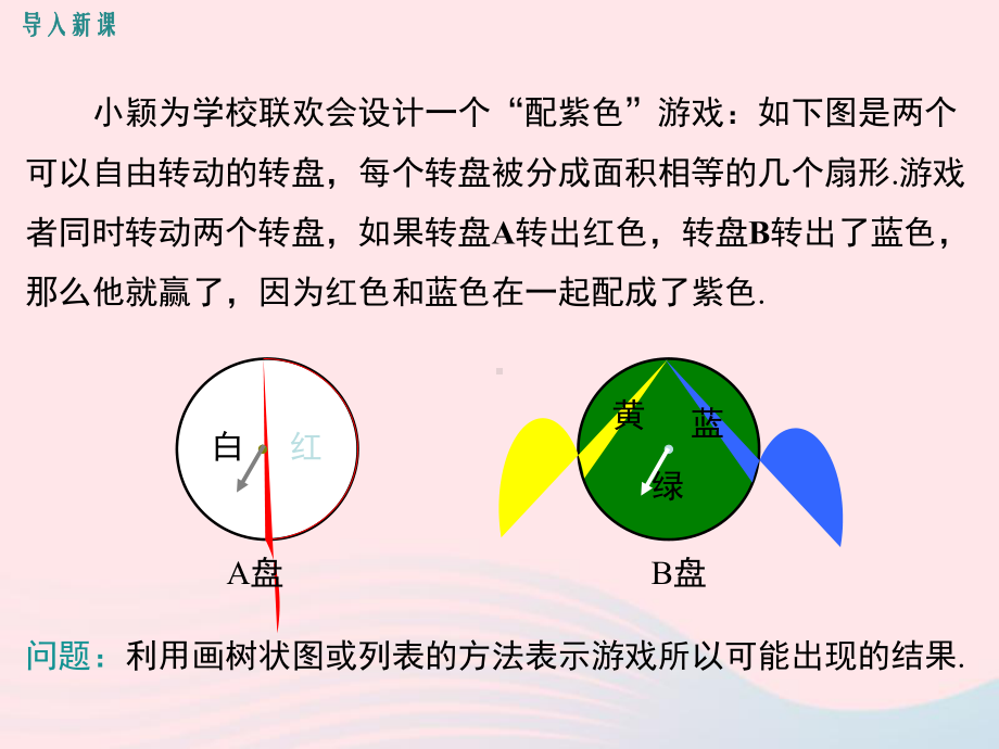 九年级数学上册第三章概率的进一步认识1用树状图或表格求概率第2课时概率与游戏的综合运用教学课件北师大版.ppt_第3页