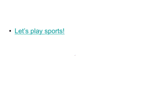 Unit2 Let’s+play sports Welcome Reading最新课件 牛津译林版七年级上.ppt(课件中不含音视频素材)