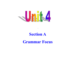 人教版九年级Unit4 Grammar Focus课件.ppt(课件中不含音视频素材)