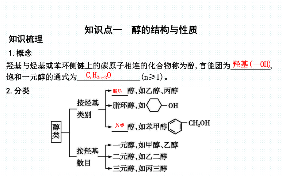 （一轮复习课件）第3课时 醇 酚 醛.ppt_第2页