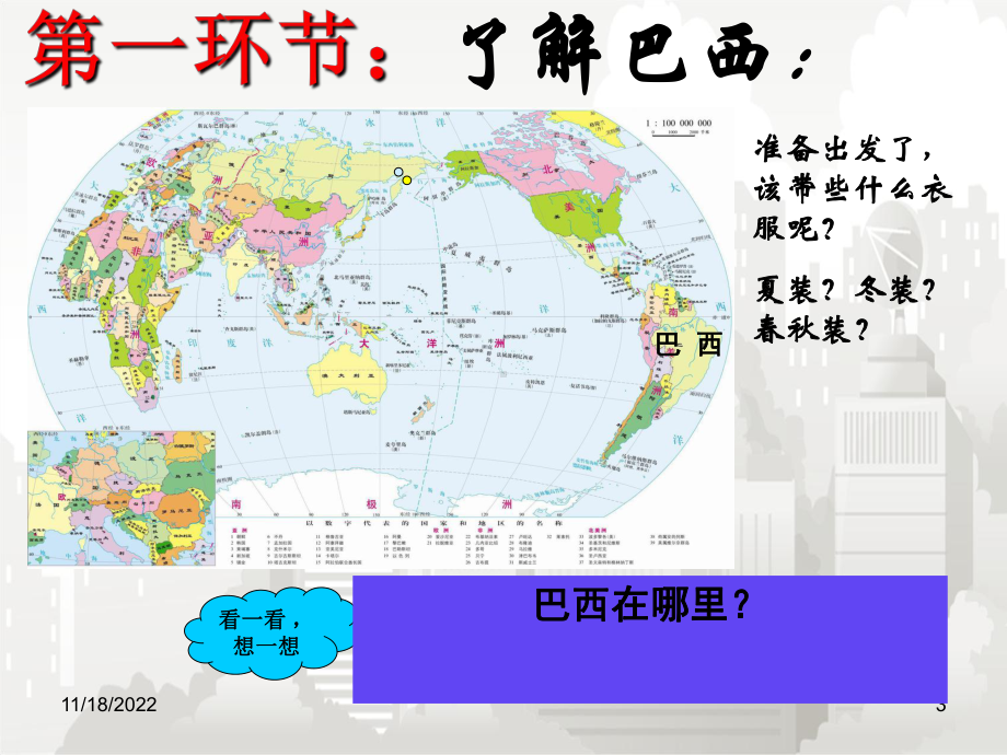 人教部编版七年级初一地理下册 92 巴西课件2.ppt_第3页