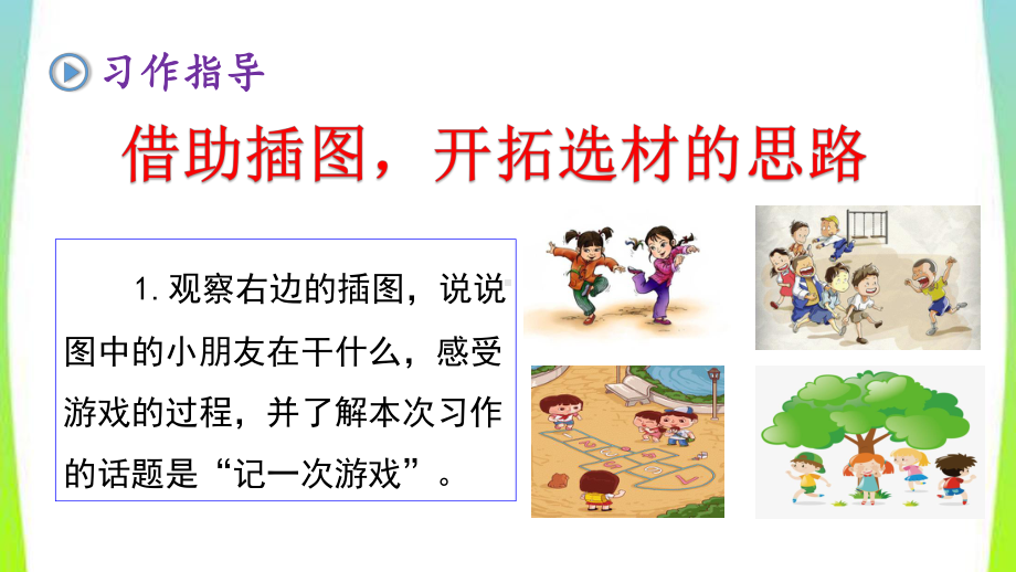 人教部编版四年级语文上册习作记一次游戏优质课件.ppt(课件中无音视频)_第3页