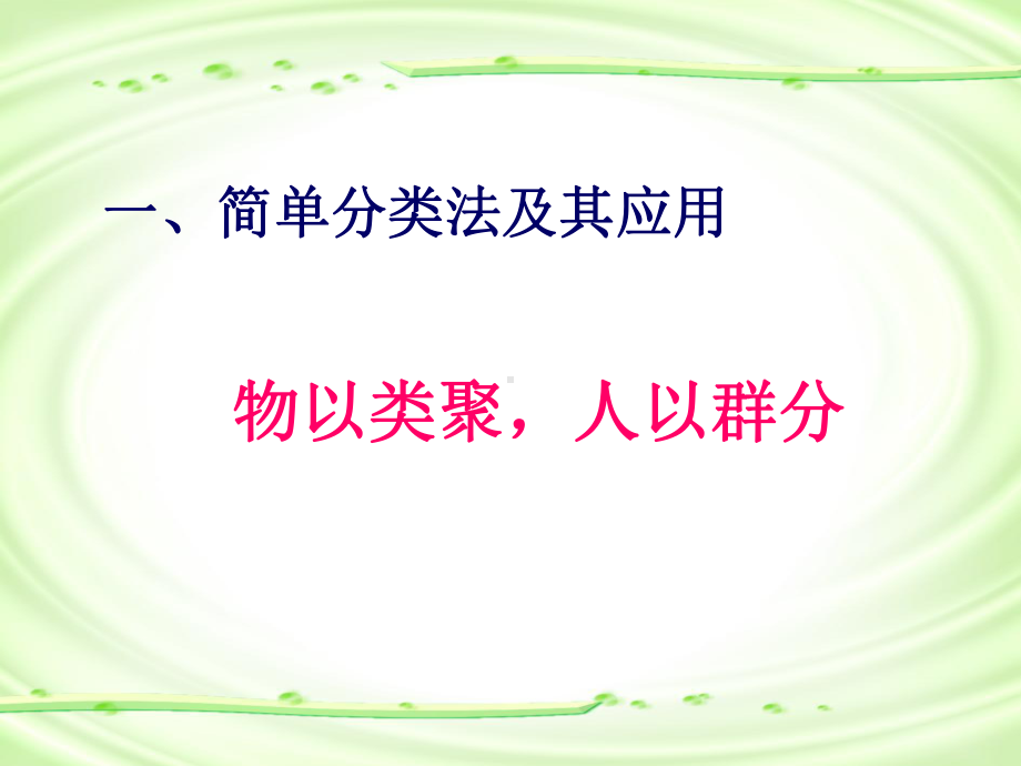 人教版化学必修一第二章第一节物质的分类课件.ppt_第2页