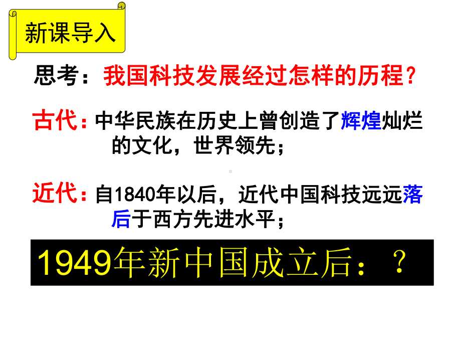 人教版高中历史必修3第19课 建国以来的重大科技成就课件.ppt_第1页