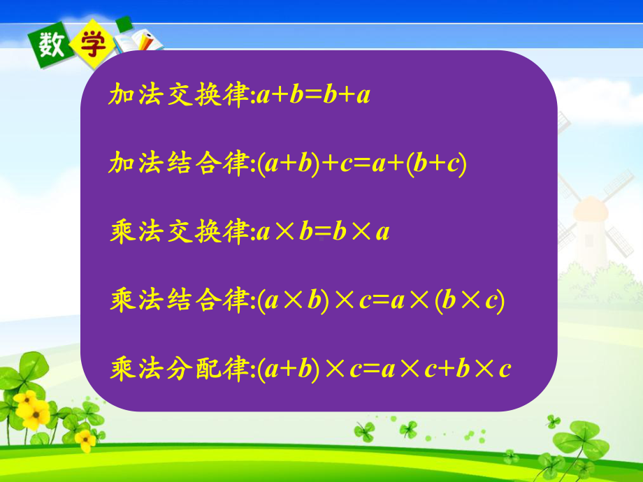 北师大版小学数学六年级下册 总复习1 8式与方程 教学课件.pptx_第3页