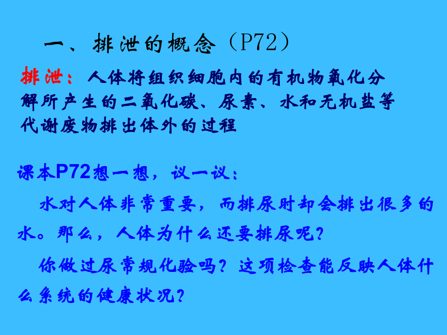 45人体内废物的排出课件(新人教版七年级下).ppt_第3页