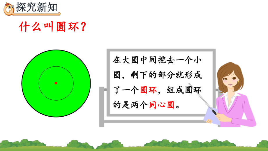 532 圆环的面积(人教版数学六年级上册优质课件).pptx(课件中无音视频)_第3页