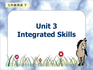 2020 2021牛津译林版英语七年级下册Unit3 Integrated skills课件.ppt(课件中不含音视频素材)