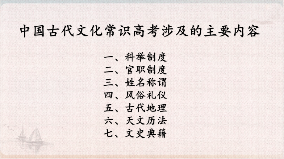 专题二文言文阅读文化常识-安徽省人教版高考语文二轮专项复习课件.pptx_第3页