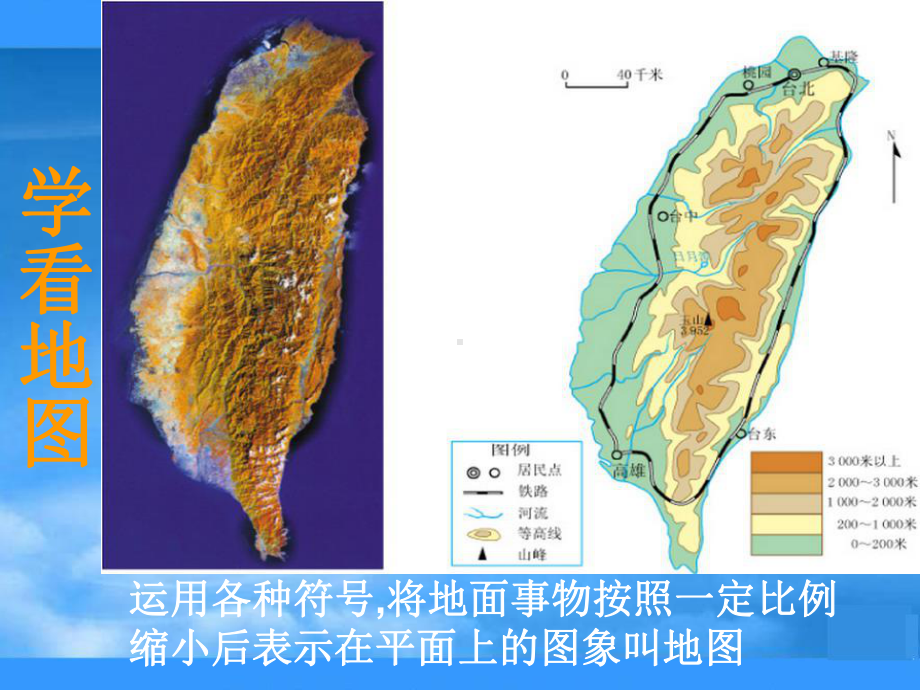 七年级地理地图三要素的课件.ppt_第1页