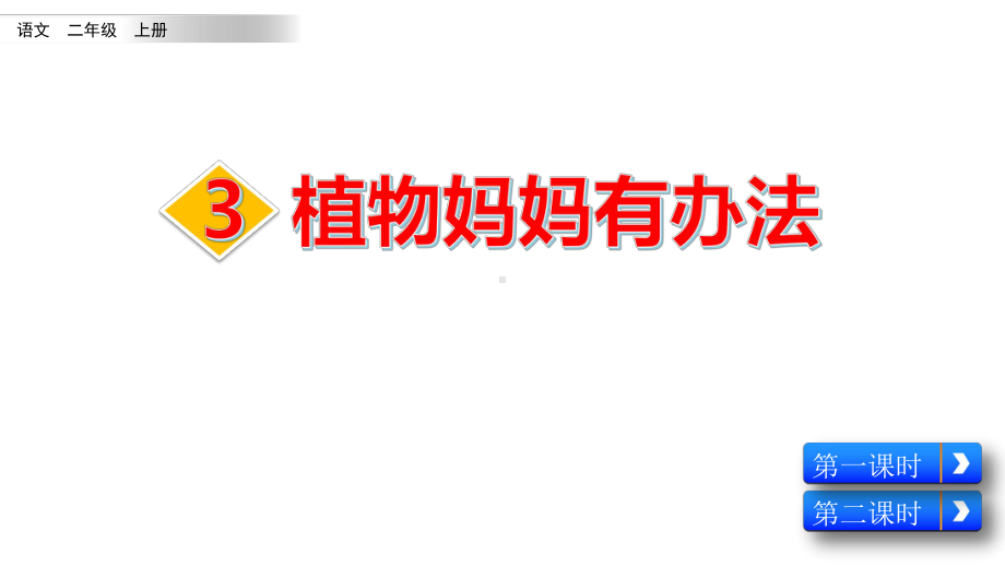 20秋部编版语文二年级上册3 植物妈妈有办法课件.pptx_第2页