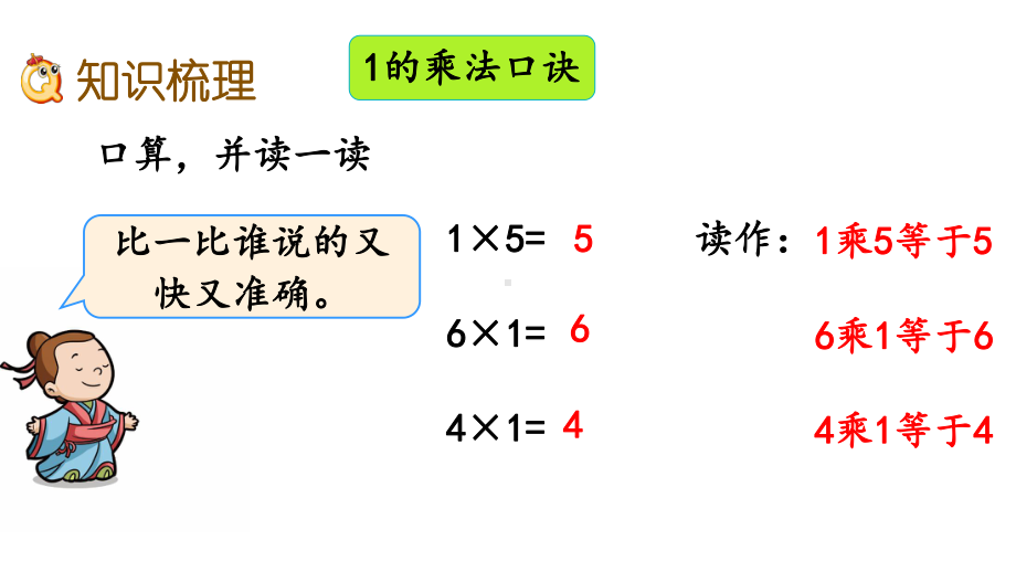 20秋西师大版数学二年级上册第一单元115 整理与复习课件.pptx_第3页