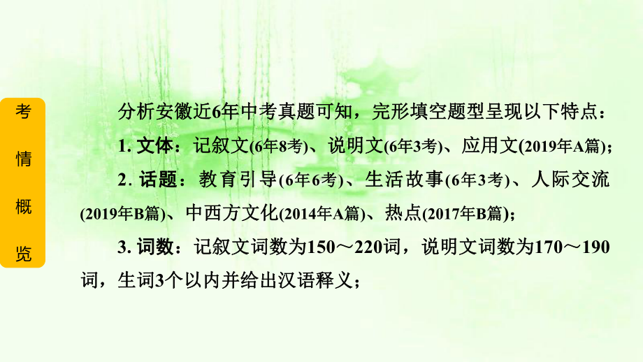 2020安徽省中考英语三轮题型攻略-完形填空课件 .pptx_第2页