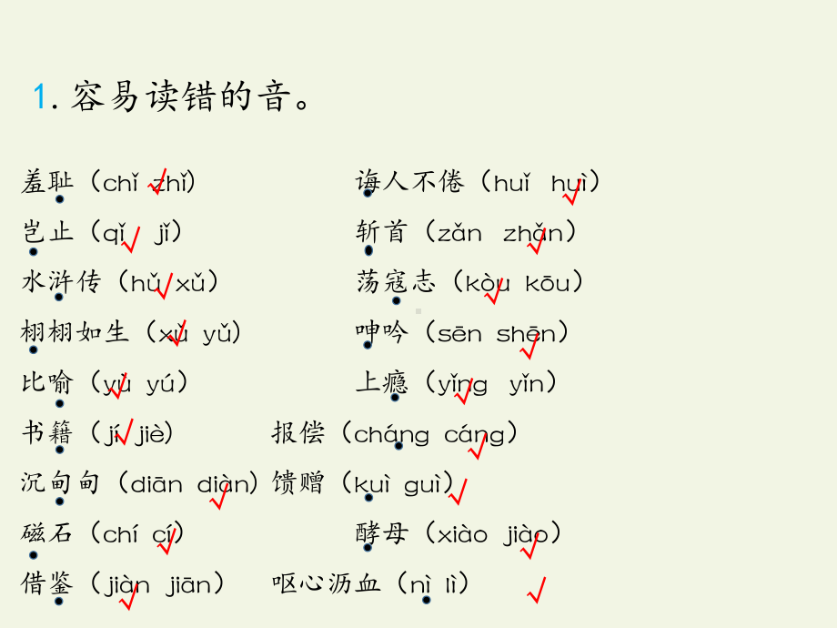 人教版统编五年级语文上册第八单元《复习课件》课件.ppt_第2页