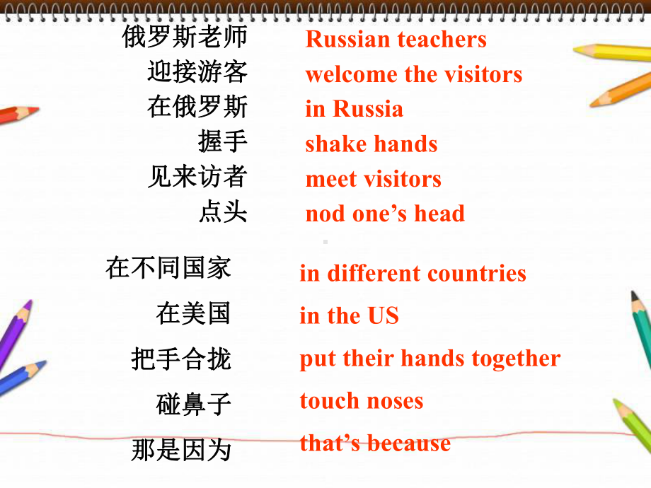 Module 11 Unit 2 Here are some ways to welcome them课件3(外研版七年级下).ppt(课件中不含音视频素材)_第2页