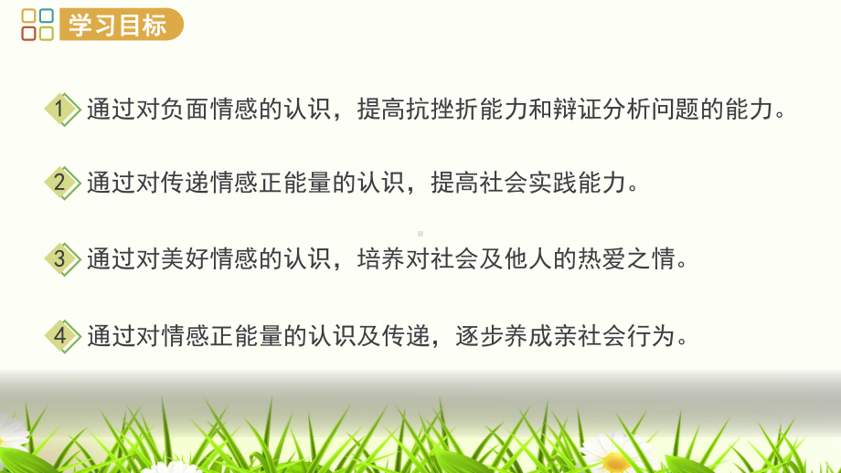 人教版七年级下册道德与法治第二单元第五课第二课时《在品味情感中成长》课件.pptx_第2页