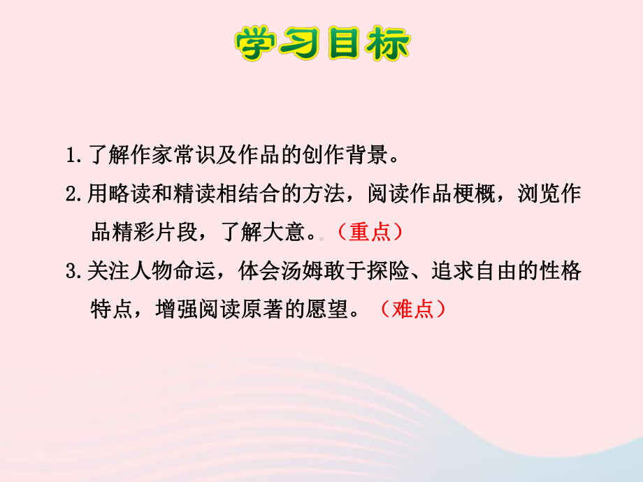 六年级语文下册第四单元17汤姆索亚历险记(第1课时)课件新人教版.ppt_第3页