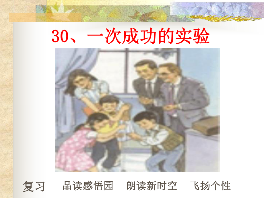 《一次成功的实验》第二课时学习培训模板课件.ppt_第2页