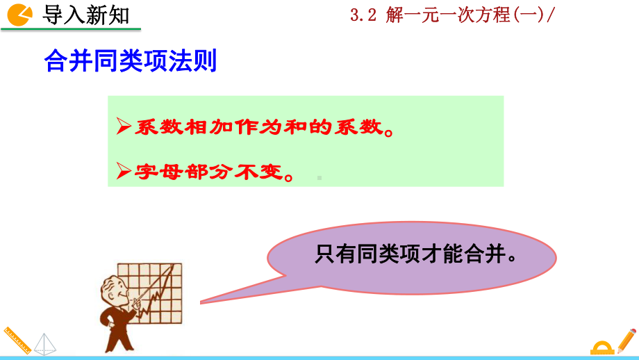 初中数学七年级上 32 解一元一次方程(一)课件.pptx_第3页