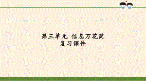 四年级上册道德与法治课件第三单元信息万花筒复习课件人教部编版.pptx