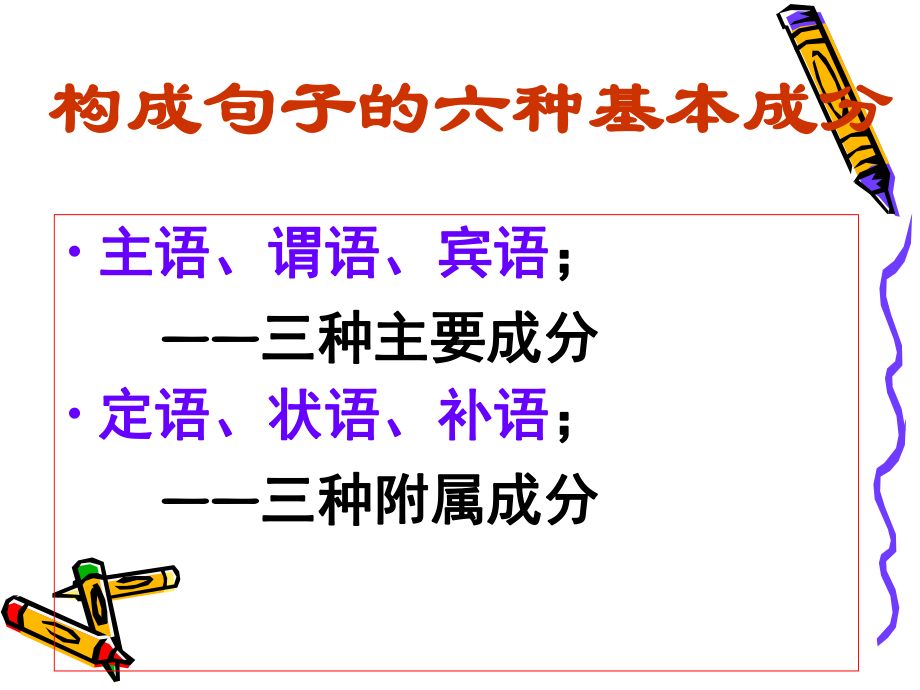 初中语文专题复习 划分句子成分课件.ppt_第2页