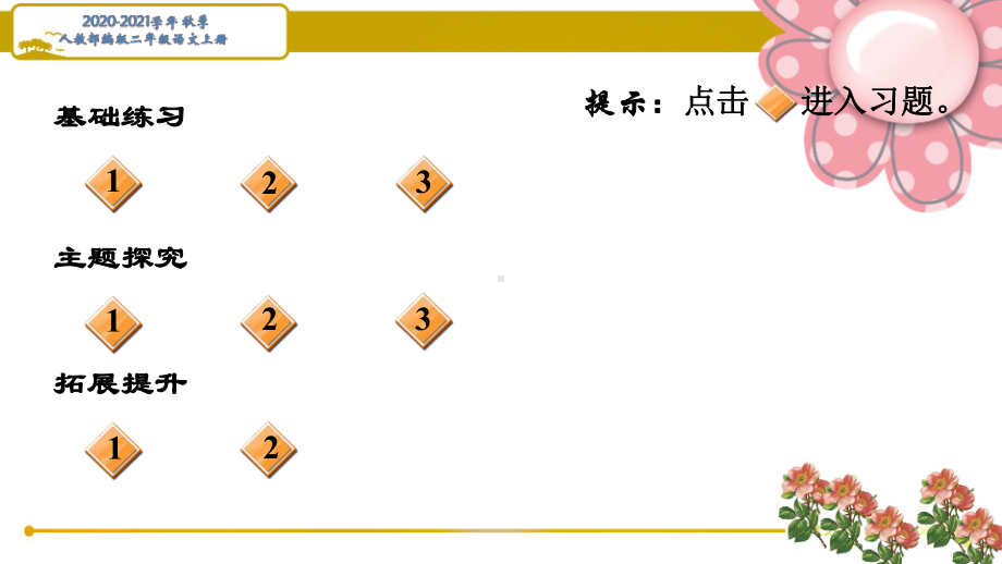 人教部编二年级语文上册葡萄沟课后练习题课件.ppt_第2页