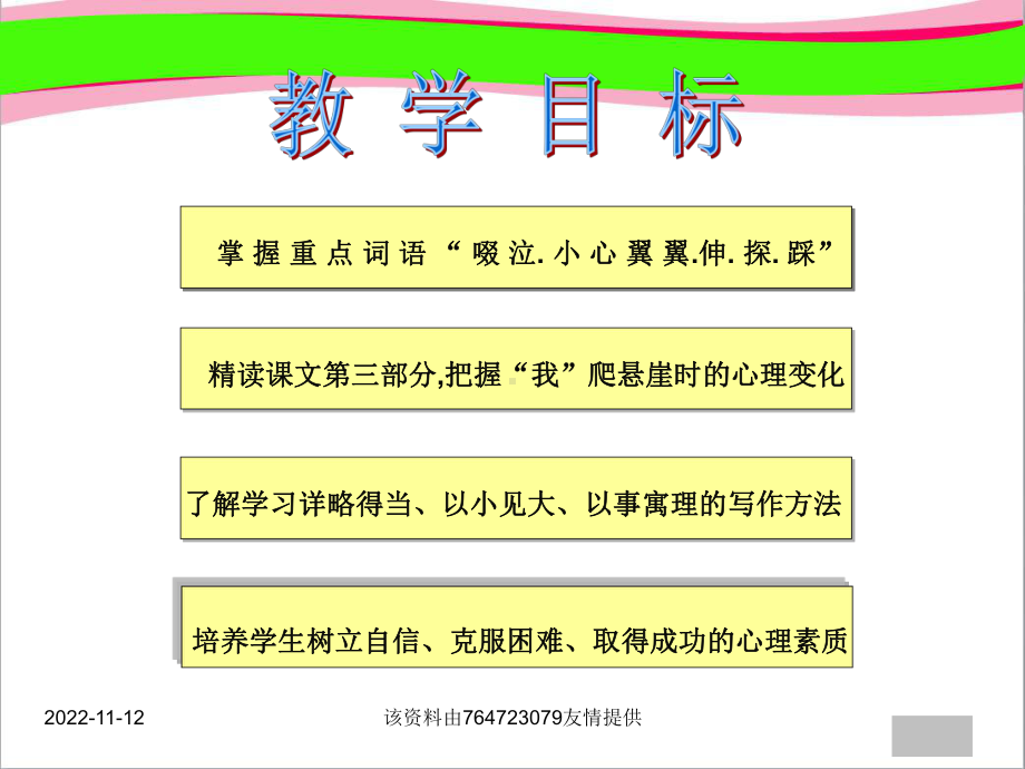 （部编版）七年级语文上册《走一步再走一步》课件公开课课件.ppt_第3页