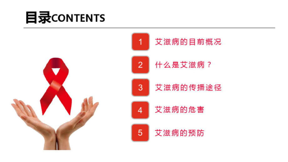 最新大学生预防艾滋病科普ppt课件模板.pptx_第2页