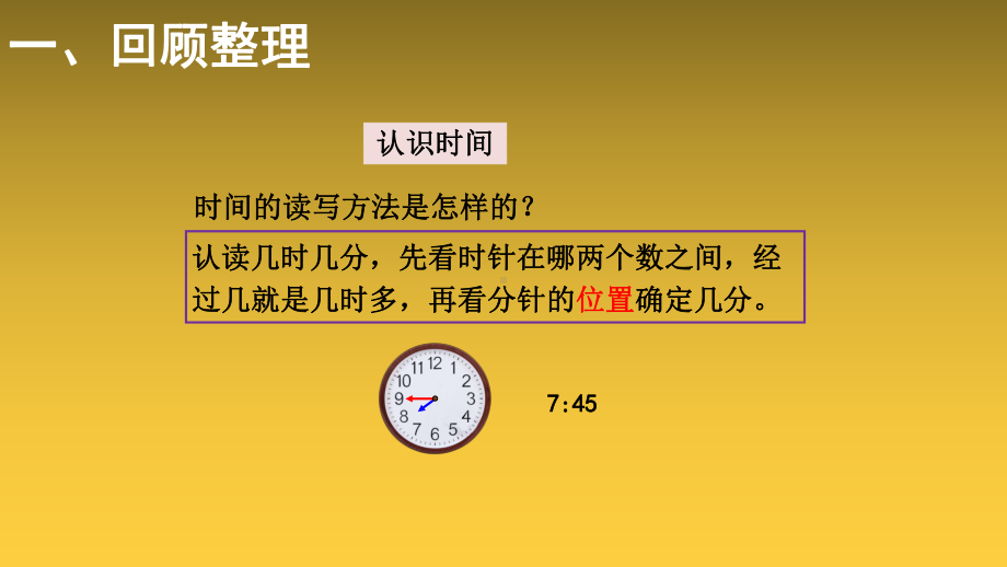 二年级上册数学-1数与代数(认识时间、长度单位)人教版课件.ppt_第3页