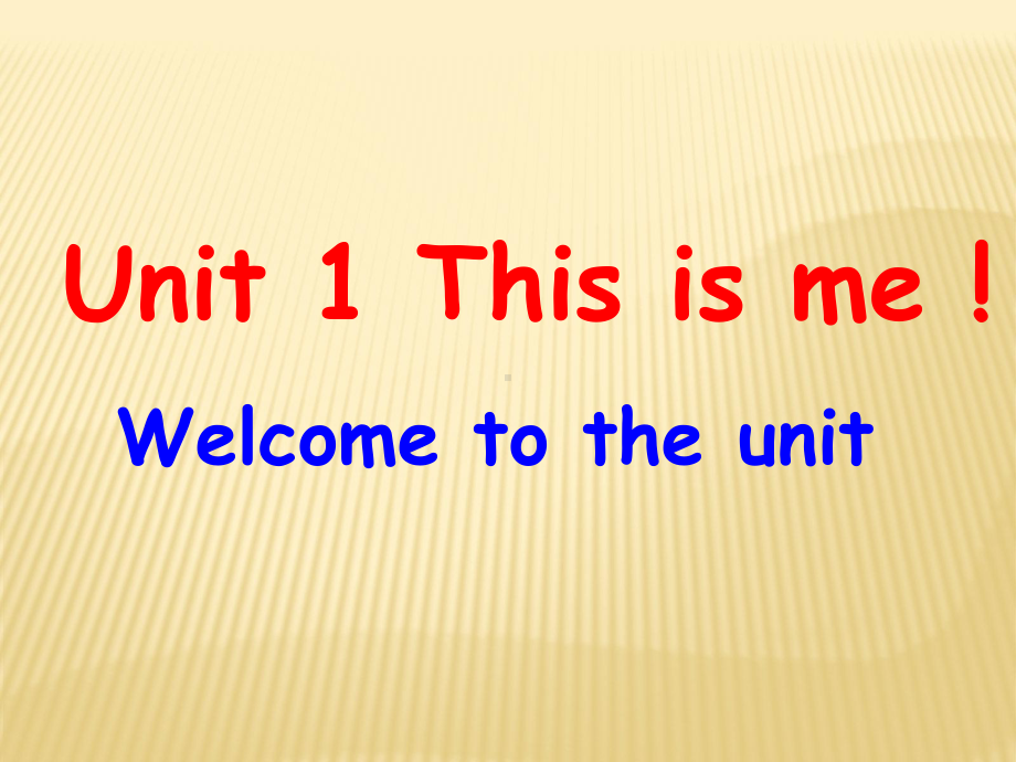 Unit 1 This is me!Comic strip课件 (新版)牛津译林版七年级上.ppt(课件中不含音视频素材)_第1页