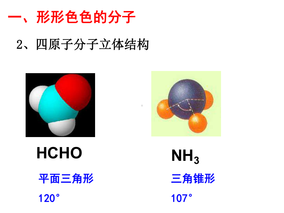 (苏教版高中化学系列)选修三专题四 分子的立体构型课件(三课时).ppt_第3页