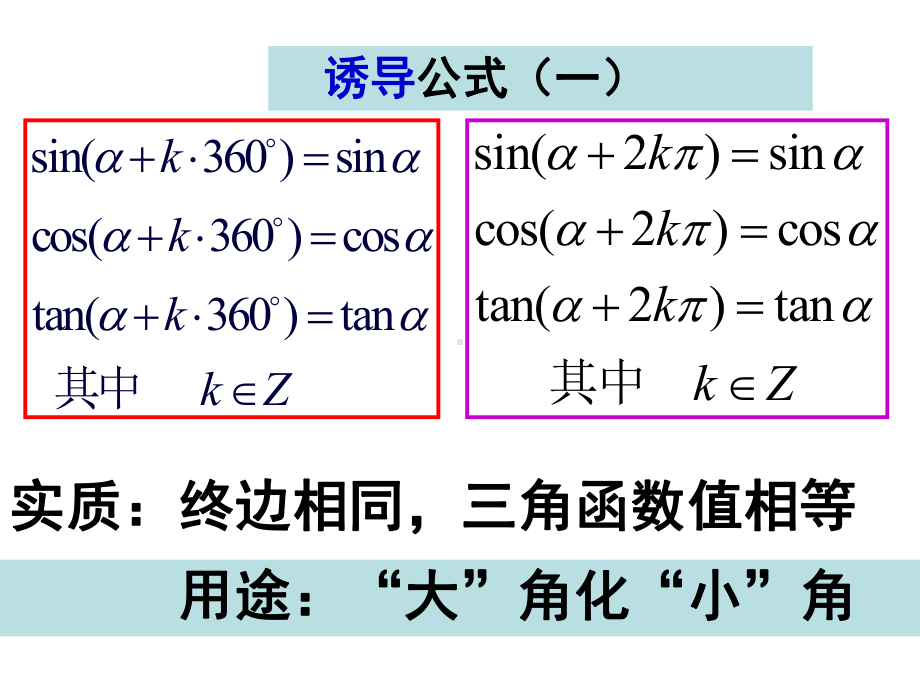 公开课课件 人教A版必修四《13三角函数的诱导公式》.ppt_第2页