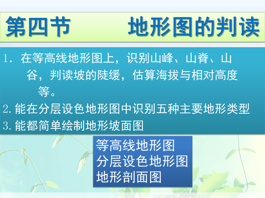 七年级上册地理地形图的判读课件.pptx_第3页